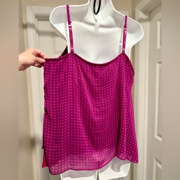 New York & Company Spaghetti Strap Ruffle Camisole - Picture 3 of 6